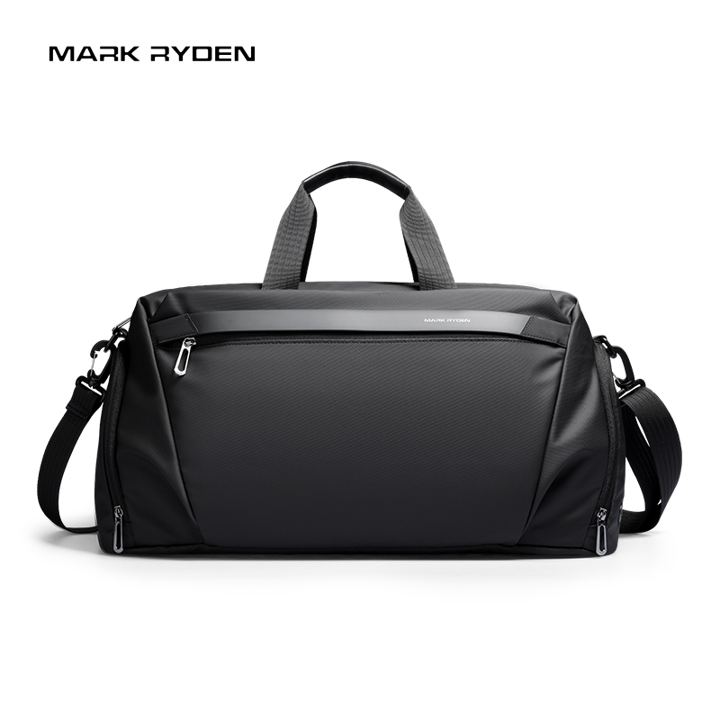 Mark Ryden กระเป๋าสะพายข้าง มีซิป ความจุขนาดใหญ่ 32 ลิตร (สีดํา/สีเทา)