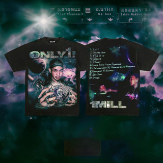 ขายร้อน  เสื้อวง 1Mill ใครสาย Hiphop แนะนำครับ สวยจัด 🔥🔥Bootleg T-shirt (S-5XL)