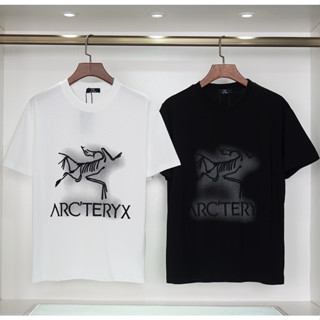 Arcteryx เสื้อยืดคอกลม แขนสั้น ผ้าฝ้าย ปักลาย มีสไตล์ สําหรับทุกเพศ