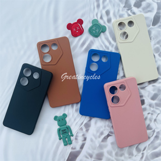 เคสซิลิโคนนิ่ม สีแคนดี้ เนื้อแมตต์ สําหรับ Tecno Camon 20 Pro 5G CK8N