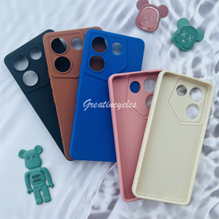Tecno Camon 20 Pro 5G CK8N เคส สีลูกกวาด ซิลิโคนเหลว นิ่ม TPU ป้องกันการหล่น ฝาครอบป้องกันกล้อง Pro