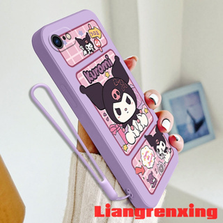 เคส iphone 5s iphone 5 iphone 6 iphone 6s iphone 6 plus เคสโทรศัพท์ Softcase Liquid Silicone Protector Smooth shockproof Bumper Cover new design Cartoon kuromi YTKLM01