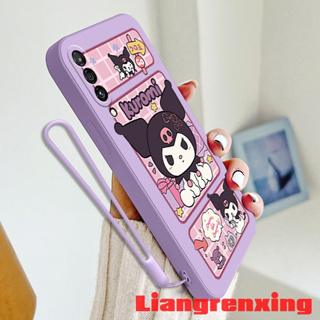 เคสโทรศัพท์มือถือ ซิลิโคนนิ่ม กันกระแทก ลายการ์ตูนคุโรมิ สําหรับ samsung a30s a50 a50s YTKLM01