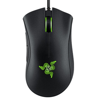 มีดโกน ‎Rz01-02540100-R3C1 Deathadder Essential - เมาส์ออปติคอลเล่นเกม แบบใช้สาย DPI ปรับได้ 6400