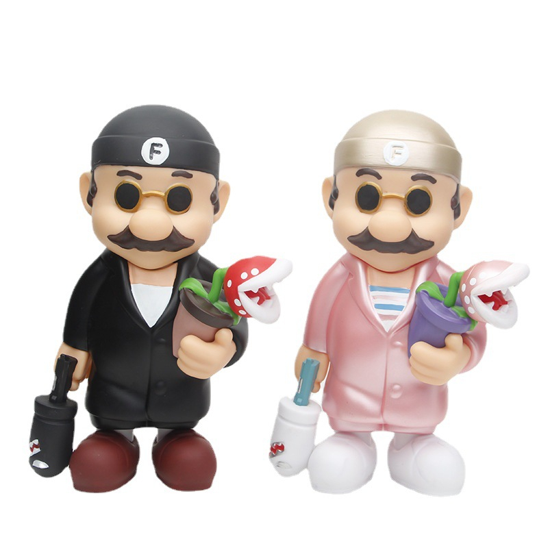 22 ซม.เกม Super Bros อะนิเมะรูป Leon Professional Piranha พืช Bullet Bill PVC Action Figures ตุ๊กตาของเล่น