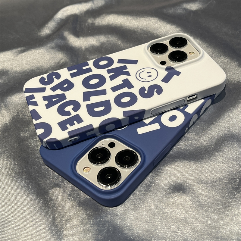 เคสโทรศัพท์มือถือ กันกระแทก ลายหน้ายิ้ม ภาษาอังกฤษ เรียบง่าย สําหรับ Vivo V27 5G V27E V23 5G V20PRO V21 5G V23E 5G T1 5G V23PRO V25PRO y36 Y02 Y02A Y20 Y20i Y20s Y12a Y12s Y11 Y12 Y15 Y17 Y19