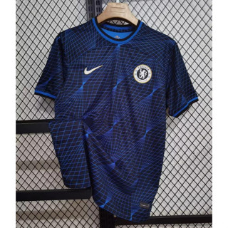 เสื้อกีฬาแขนสั้น ลายทีมชาติฟุตบอล Chelsea 23-24 ชุดเหย้า เยือน