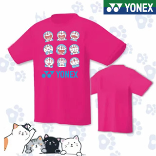 Yonex ใหม่ เสื้อยืดลําลอง แขนสั้น ระบายอากาศ แห้งเร็ว สําหรับผู้ชาย และผู้หญิง เหมาะกับการเล่นกีฬาแบดมินตัน เทนนิส 2023