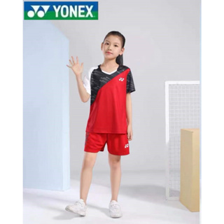 ใหม่ Yonex เสื้อแบดมินตัน แขนสั้น แห้งเร็ว สําหรับผู้ชาย และผู้หญิง เหมาะกับการเล่นกีฬาเทนนิส 2023