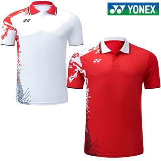 เสื้อกีฬาแบดมินตัน New Yonex แบบแห้งเร็ว ระบายอากาศได้ดี สําหรับผู้ชาย และผู้หญิง 2023