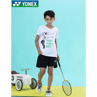 ใหม่ Yonex2023 ชุดเสื้อกีฬาแบดมินตัน ระบายอากาศ ดูดซับเหงื่อ แห้งเร็ว สไตล์เกาหลี สําหรับผู้ชาย และผู้หญิง เหมาะกับการวิ่ง กลางแจ้ง