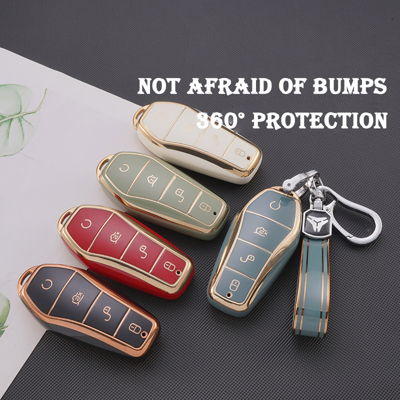 Byd ATTO 3 เคสกุญแจแฟชั่น dolphin shark key case atto3 dolphin E2 sealion 07 ฝาครอบกุญแจ BYD key case