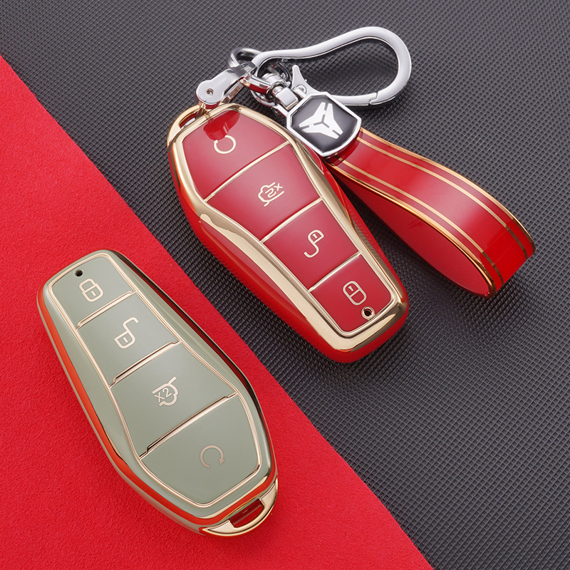 Byd ATTO 3 เคสกุญแจแฟชั่น dolphin shark key case atto3 dolphin E2 sealion 07 ฝาครอบกุญแจ BYD key case - รูปที่ 6