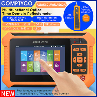 Comptyco OTDR เครื่องวัดสายไฟเบอร์ออปติคอล 1625nm ยาว 80 กม. อเนกประสงค์ สําหรับทดสอบออนไลน์ AUA562U (อินเตอร์เฟซ UPC)