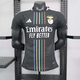 [Player Version] 2324 New Benfica away Football Shirt เสื้อยืด แขนสั้น คุณภาพสูง