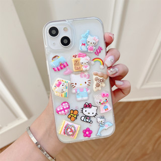 เคสโทรศัพท์มือถือ ลายแมว KT ขนมขบเคี้ยว สําหรับ iPhone 14ProMax 13 iPhone11 12 ProMax