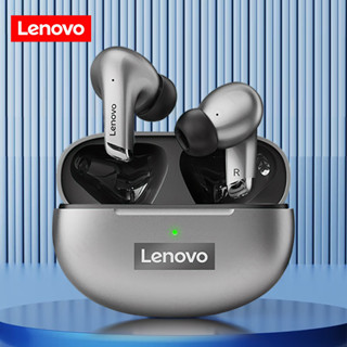 Lenovo LP5 หูฟังบลูทูธไร้สาย ควบคุมแบบสัมผัส กันน้ํา พร้อมไมโครโฟน สําหรับเล่นกีฬา