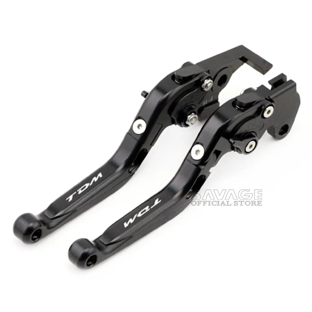 พับคลัทช์เบรคสําหรับ YAMAHA TDM 850 TDM850 XJ600N XJ600S XJ900S Diversion รถจักรยานยนต์ปรับโลโก้ TDM