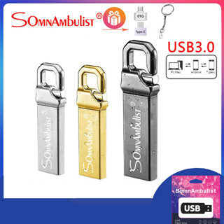 Somnambulist ของแท้ แฟลชไดรฟ์ USB 3.0 1GB 2GB 4GB 8GB 16GB 32GB 64GB 128GB แบบพกพา