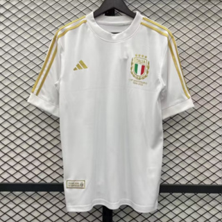 เสื้อกีฬาแขนสั้น ลายทีมชาติฟุตบอล Italy ครบรอบ 120 ปี 23/24 AAA+ MAN jersey S-4XL*