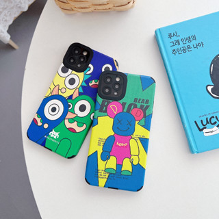 เคสโทรศัพท์มือถือ กันกระแทก ลายการ์ตูนหมีโหดน่ารัก สําหรับ Samsung A32 4G A32 LITE A01 4G A03S A11 A12 A21SA50 A50S 30S A51