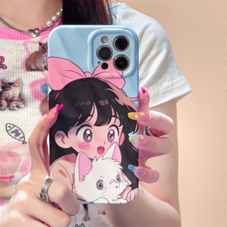 ใหม่ เคสโทรศัพท์มือถือ กันกระแทก ลายการ์ตูนอนิเมะแมว แนวสตรีท สําหรับ Apple Iphone 14promax 13 11 12 14pro 13