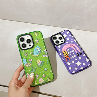 เคสโทรศัพท์มือถือ ลายการ์ตูนนางเงือกน่ารัก แฟชั่น สําหรับ เคส Samsung Galaxy s23 + s22 ultra s23 plus iPhone xs max xr 11 pro max 12x13 pro 14 pro max case