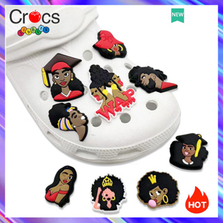 C rocs Jibbitz Charms รองเท้าแฟชั่น อุปกรณ์เสริม สําหรับ Crocs 9 ชิ้น