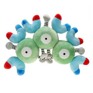 ตุ๊กตาฟิกเกอร์ Tomy Takara Pokemon Magnemite Magneton แบบนิ่ม ขนาด 33 ซม. เหมาะกับของขวัญวันเกิด คริสต์มาส ของเล่นสําหรับเด็ก