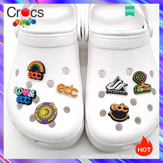 C rocs Jibbitz Charms รองเท้าแฟชั่น อุปกรณ์เสริม สําหรับ Crocs 7 ชิ้น