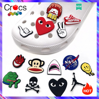 C rocs Jibbitz Charms รองเท้าแฟชั่น อุปกรณ์เสริม สําหรับ Crocs 12 ชิ้น