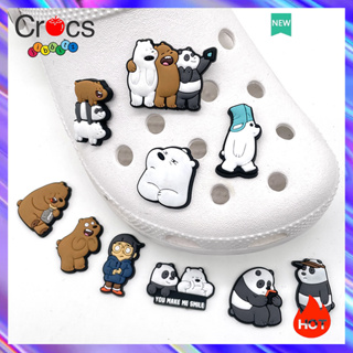 C rocs Jibbitz Charms รองเท้าแฟชั่น อุปกรณ์เสริม สําหรับ Crocs 10 ชิ้น