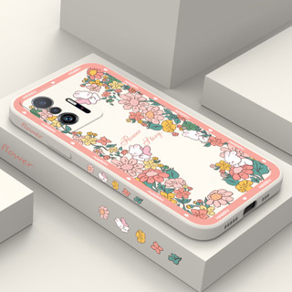 เคสโทรศัพท์มือถือ ลายกระต่าย สีชมพู แฟชั่น สําหรับ Xiaomi Mi 12T 11T 10T Pro Lite Mi 9T Pro 5G