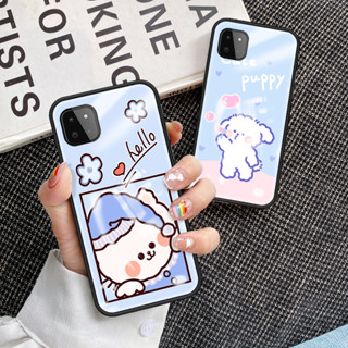 เคสโทรศัพท์มือถือกระจกนิรภัย TPU แบบนิ่ม ขอบแข็ง กันกระแทก สําหรับ Samsung Galaxy A22 5G A22 5G