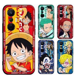 เคสโทรศัพท์มือถือแบบนิ่ม ผิวด้าน ลาย onepiece luffy zoro usopp สีดํา สําหรับ Infinix Note 12 11 10 8 11S 12i G96 G88 X693 X692 X667 X671B X671 X663 X670 nfc X676C X676B X671 X671B PRO 4G 5G 2022