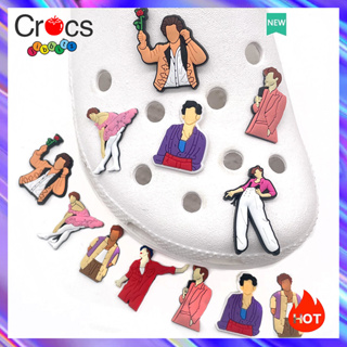 C rocs Jibbitz Charms รองเท้าแฟชั่น อุปกรณ์เสริม สําหรับ Crocs 12 ชิ้น