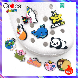 C rocs Jibbitz Charms รองเท้าแฟชั่น อุปกรณ์เสริม สําหรับ Crocs 10 ชิ้น