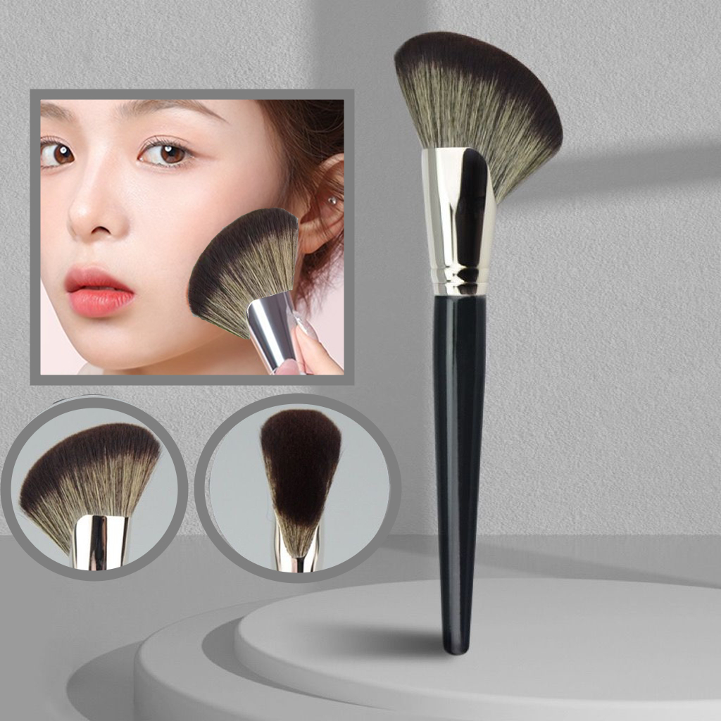Minidaring แปรงแต่งหน้า รูปเคียว สําหรับคอนทัวร์ จมูก อายแชโดว์ แป้ง ด้ามจับแข็งแรง และใช้งานง่าย