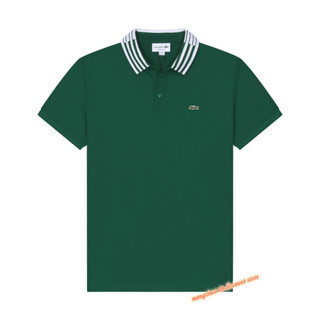 Lacoste เสื้อคอปกปัก POLO เสื้อโปโลแขนสั้น