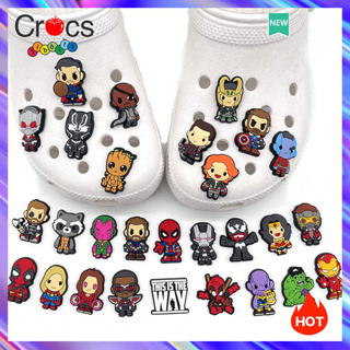 C rocs Jibbitz Charms รองเท้าแฟชั่น อุปกรณ์เสริม สําหรับ Crocs Charms 28 ชิ้น ต่อชุด