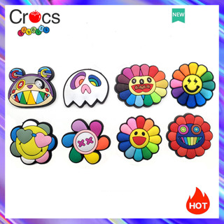 C rocs Jibbitz Charms รองเท้าแฟชั่น อุปกรณ์เสริม สําหรับ Crocs Charms 8 ชิ้น ต่อชุด