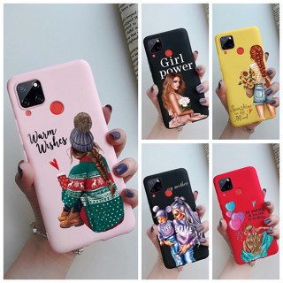 เคสซิลิโคนนิ่ม กันกระแทก สําหรับ Realme C12 C25 C25S Realme Narzo20 Narzo30A