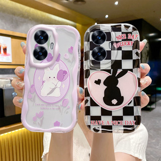 เคส Realme C55 สำหรับ Realme C55【เคสนิ่มใหม่รูปตัวการ์ตูนใหม่เคสครอบโทรศัพท์ป้องกันกล้องสไตล์ปี】