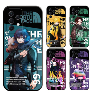 เคส samsung A13 A23 A33 A53 A73 A03 A04 A04S A52s A52 A72 A12 M12 5G นิ่ม ลาย Demon Slayer Blade สําหรับ