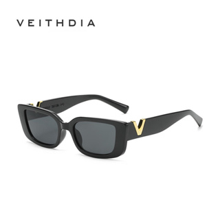 Veithdia ใหม่ แว่นตากันแดดแฟชั่น ทรงสี่เหลี่ยม สีแคนดี้ สไตล์ยุโรป และอเมริกา สําหรับทุกเพศ S23096