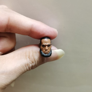 โมเดลตุ๊กตาฟิกเกอร์ LeBron James Head Sculpt ขนาด 3.75 นิ้ว 1/18 นิ้ว