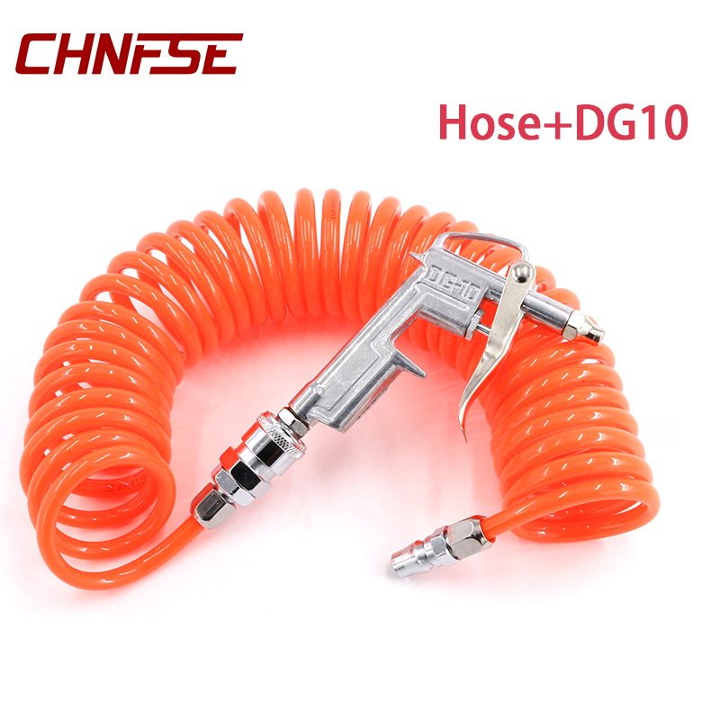 ท่อคอมเพรสเซอร์ 8*5 มม.Puแรงดันสูงทําความสะอาดสเปรย์ปืน Air Duster Blow Spring Tube ท่อ