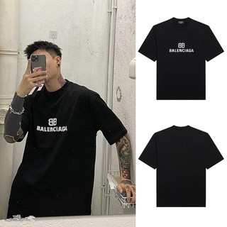 เสื้อยืดแขนสั้น พิมพ์ลาย Balenc Pixel สไตล์คลาสสิก สําหรับผู้ชาย