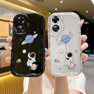 เคสOPPO A17K สำหรับ OPPO A17 / OPPO A17K【เคสนิ่มใหม่รูปตัวการ์ตูนใหม่เคสครอบโทรศัพท์ป้องกันกล้องสไตล์ปี】