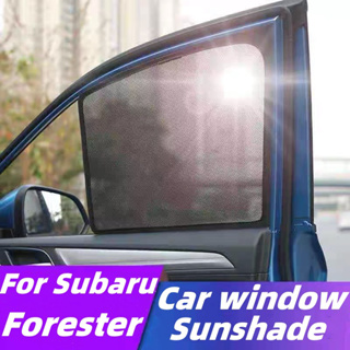 ม่านบังแดดหน้าต่างรถยนต์ ป้องกันยุง อุปกรณ์เสริม สําหรับ Subaru Forester 2012-2023